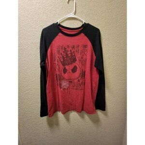 Disney Parks Tim Burton Nightmare Before Christmas Mens Long Sleeve Tee Size M